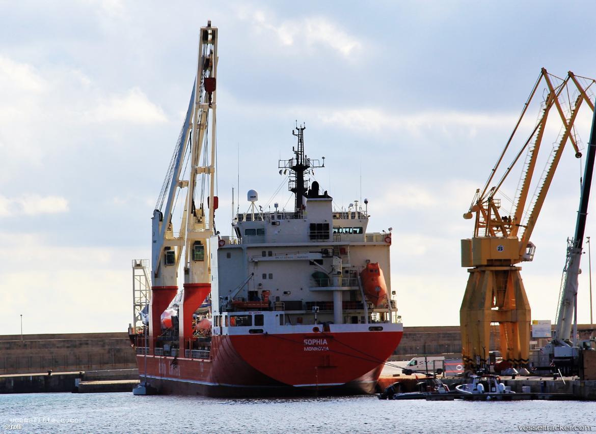 Sophia - Cement Carrier vessel registered in Indonesia