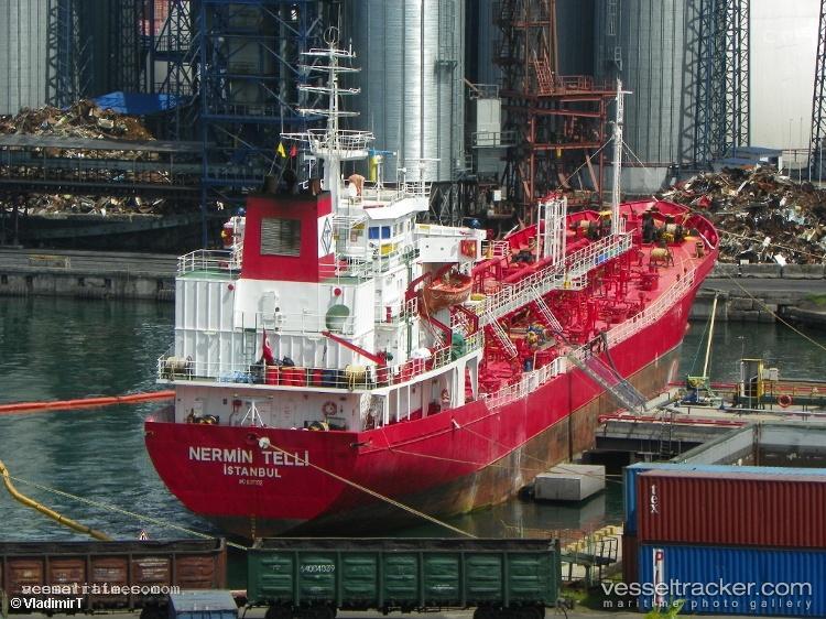 Nermin-Telli - Chemical Oil Products Tanker vessel registered in Turkey