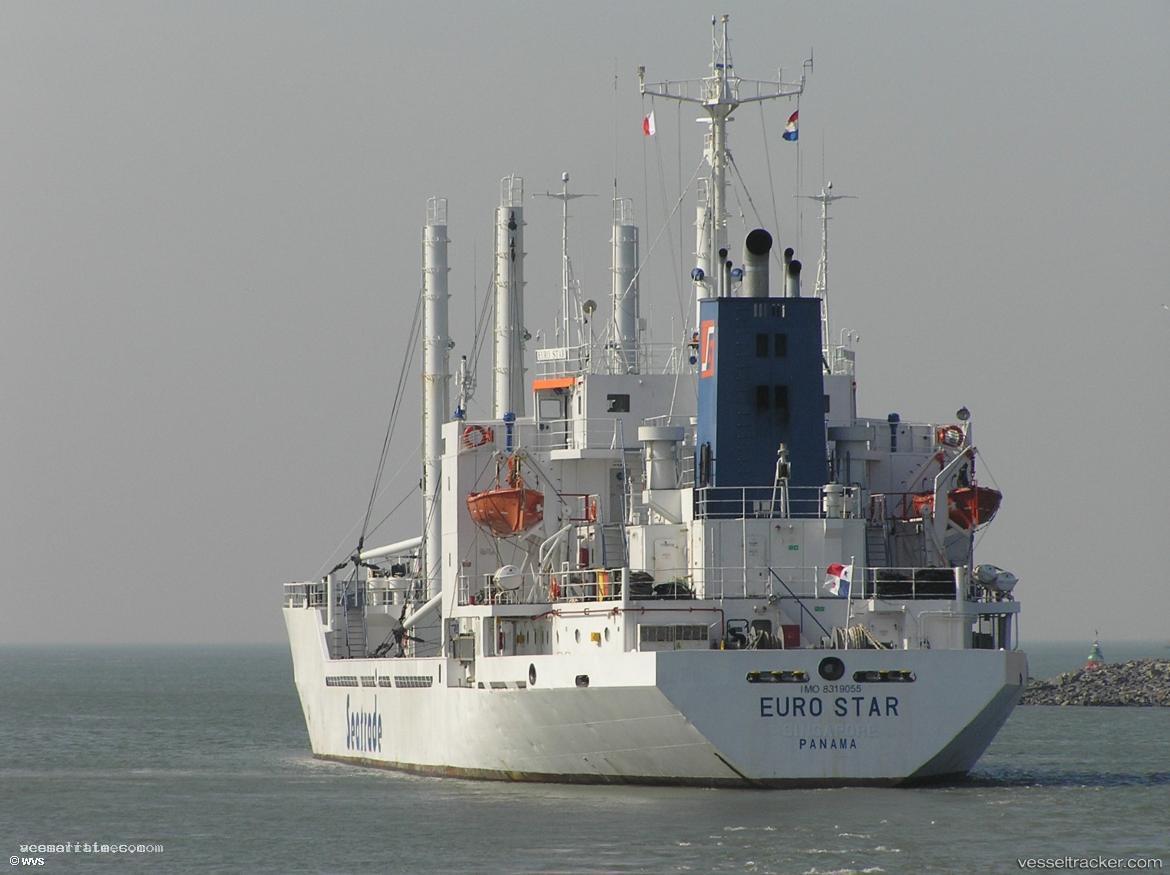 Euro-Star - Refrigerated Cargo Ship vessel registered in Panama