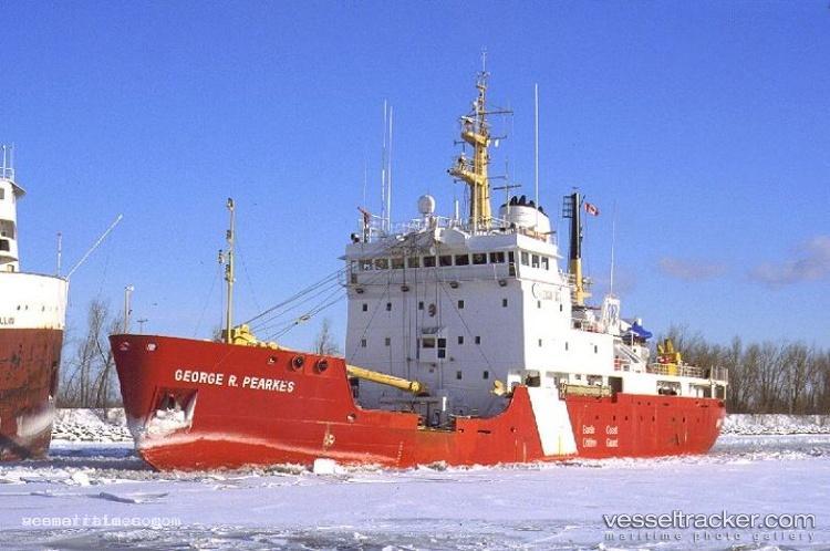 George-R-Pearkes - Buoy Lighthouse Vessel vessel registered in Canada