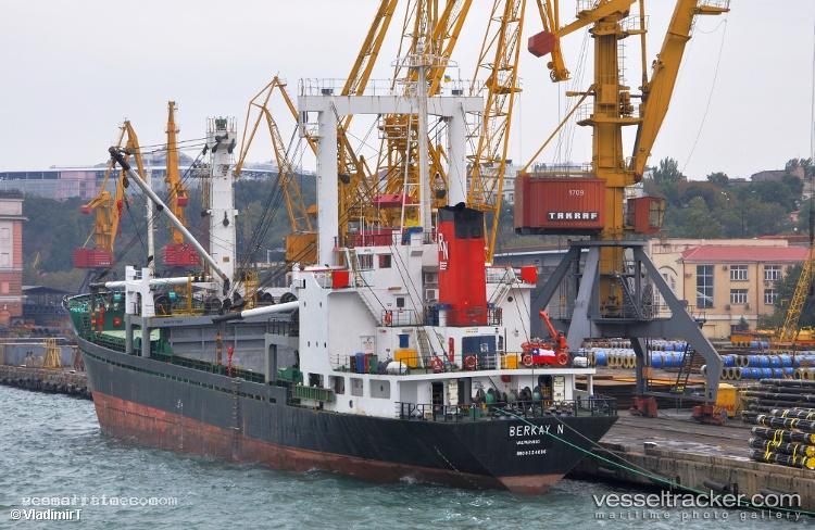 Mv-Berkay-N - General Cargo Ship vessel registered in Chile