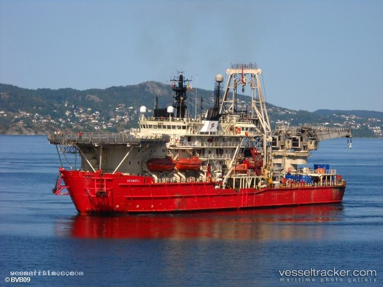 Seawell - Well Stimulation Vessel vessel registered in United Kingdom