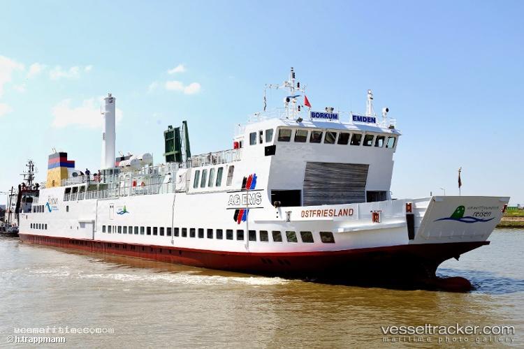 Ostfriesland - Passenger Ro Ro Cargo Ship vessel registered in Germany