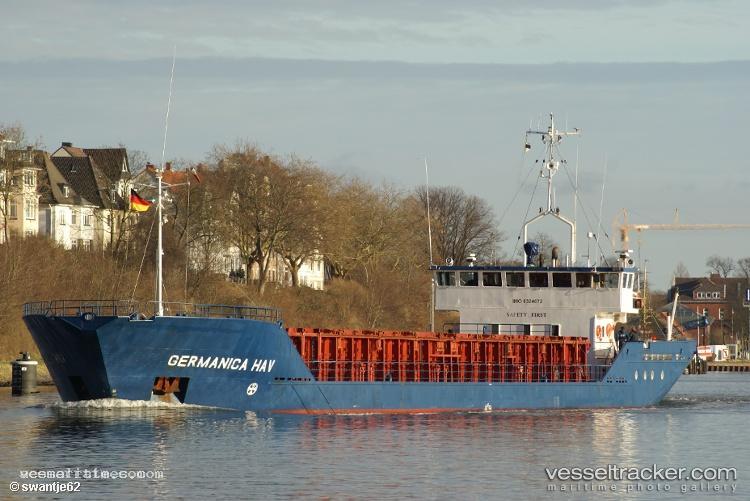 Germanica-Hav - Multi Purpose Carrier vessel registered in Antigua and Barbuda