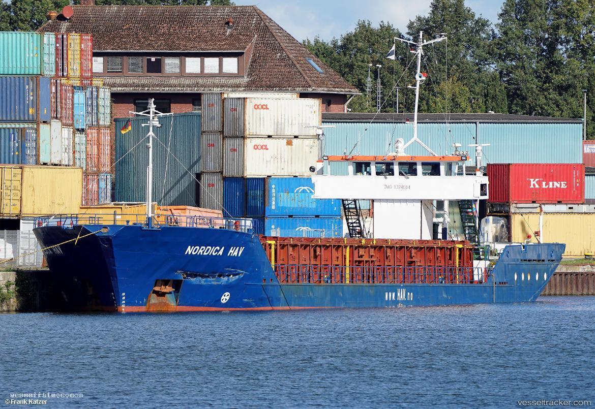 Nordica-Hav - Multi Purpose Carrier vessel registered in Antigua and Barbuda
