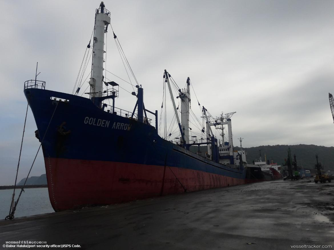 Mv-Golden-Arrow - General Cargo Ship vessel registered in Togo