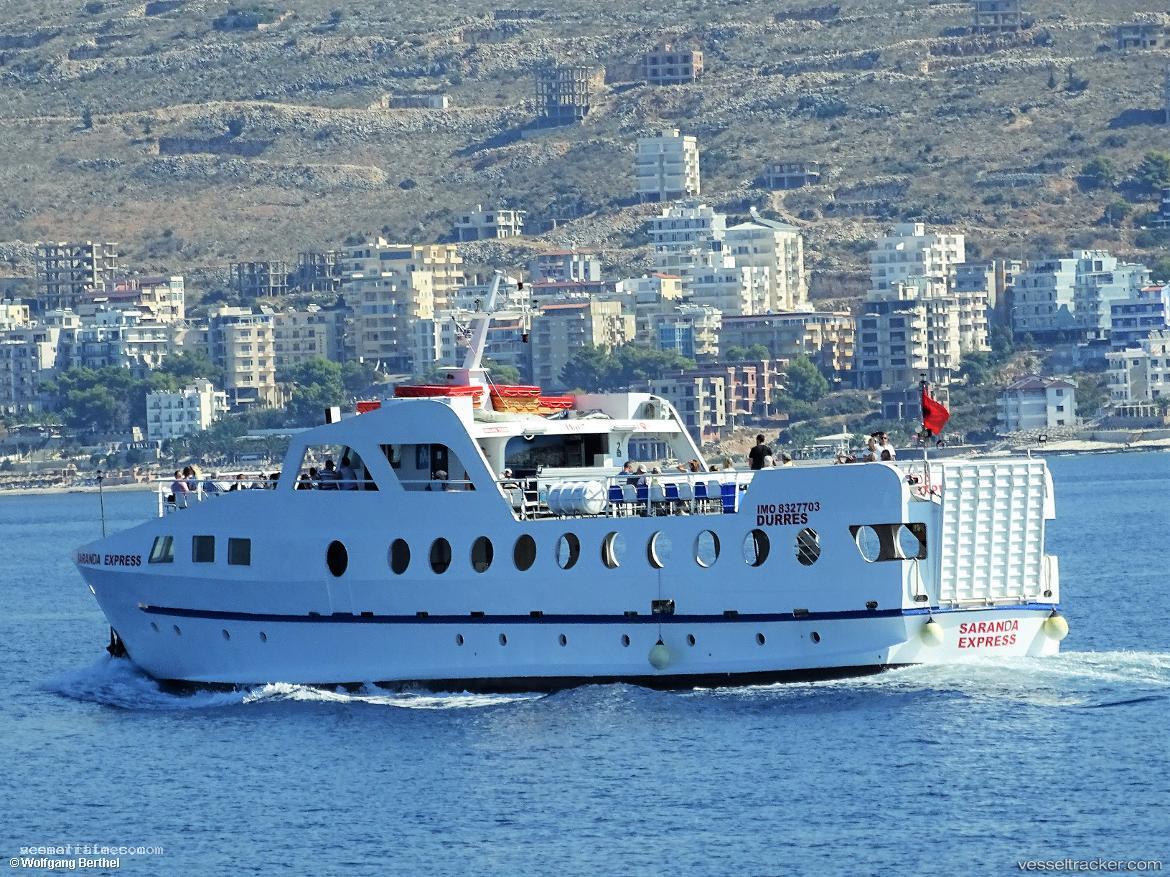 Saranda-Express - Passenger Ship vessel registered in Albania