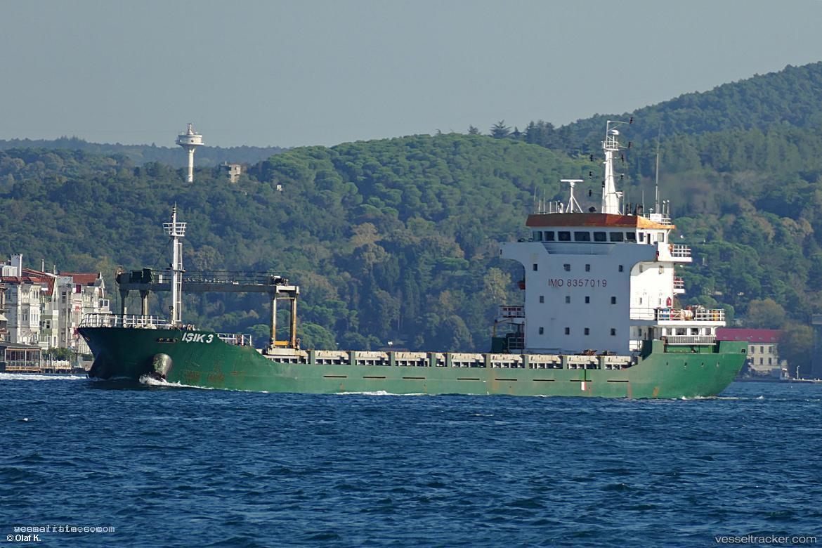 Isik-3 - General Cargo Ship vessel registered in Turkey