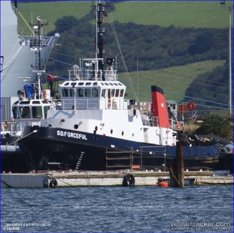 Sd-Forceful - Tug vessel registered in United Kingdom