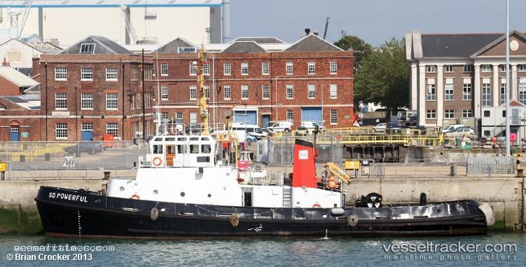Sd-Powerful - Tug vessel registered in United Kingdom