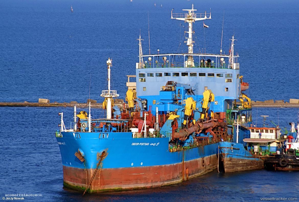 Oboor - Hopper Dredger vessel registered in Egypt