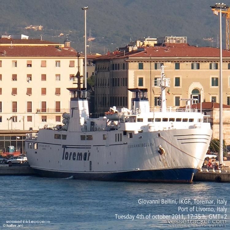 G.bellini - Passenger Ro Ro Cargo Ship vessel registered in Italy