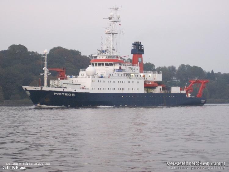 Meteor - Research Vessel vessel registered in Germany