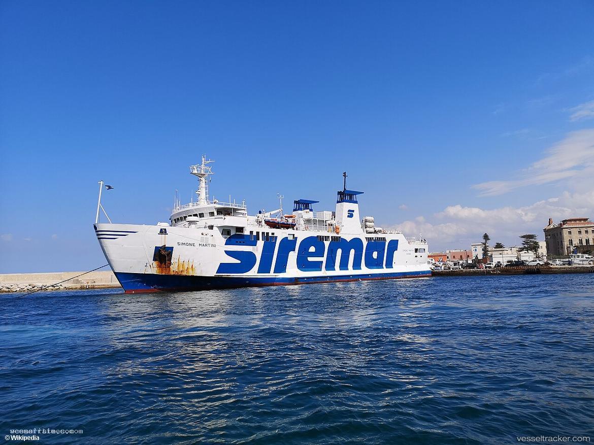 Simone-Martini - Passenger Ro Ro Cargo Ship vessel registered in Italy