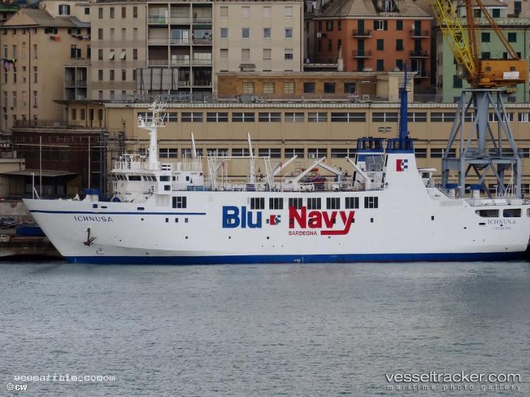 Ichnusa - Passenger Ro Ro Cargo Ship vessel registered in Italy