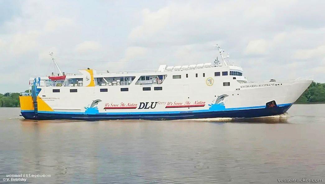 Km-Dharma-Rucitra-Vi - Passenger Ro Ro Cargo Ship vessel registered in Indonesia