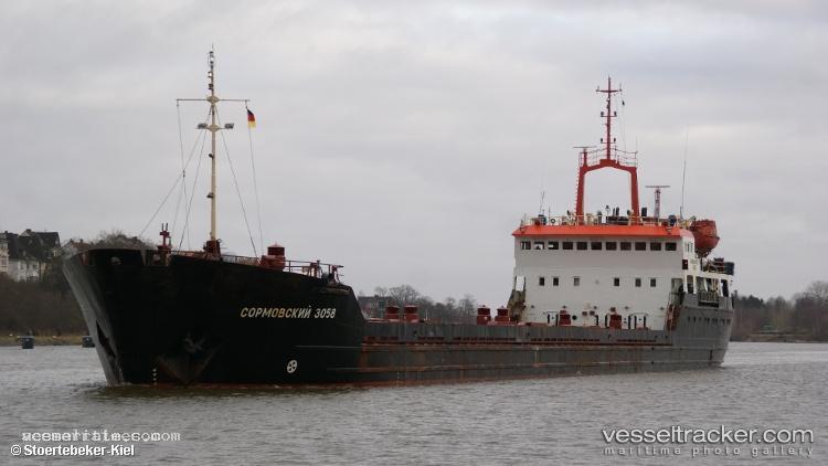 Sormovskiy-3058 - General Cargo Ship vessel registered in Russia