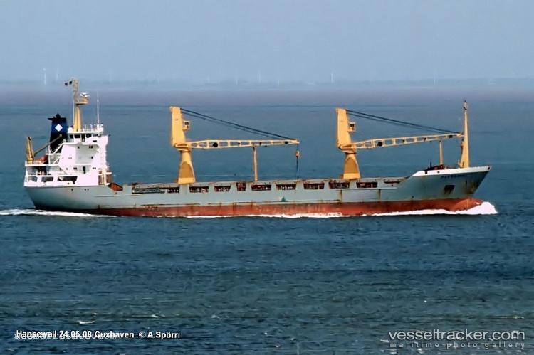 Sia-9 - General Cargo Ship vessel registered in Saint Kitts and Nevis