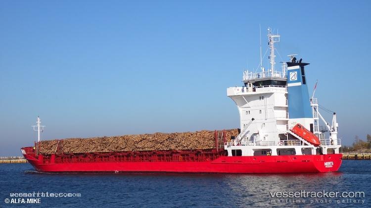 Merita - Multi Purpose Carrier vessel registered in Portugal