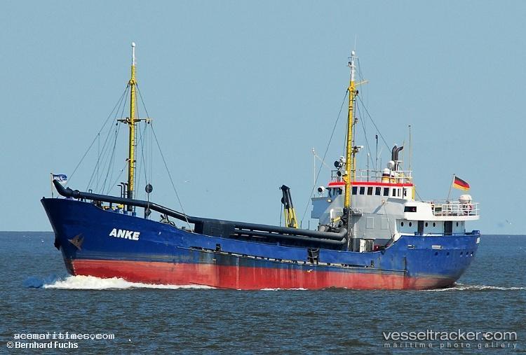 Anke - Hopper Dredger vessel registered in Germany