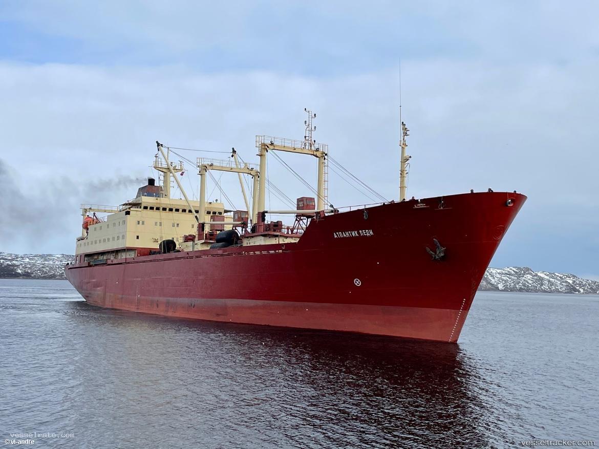 Atlantic-Lady - Refrigerated Cargo Ship vessel registered in Russia