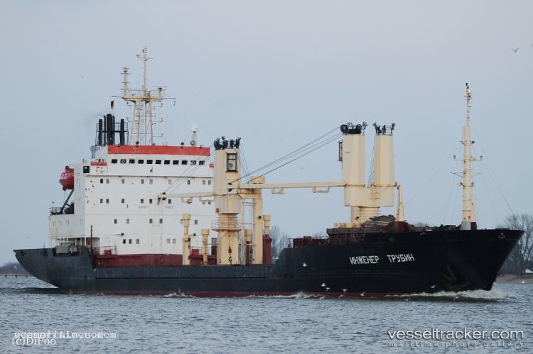 Inzhener-Trubin - General Cargo Ship vessel registered in Russia