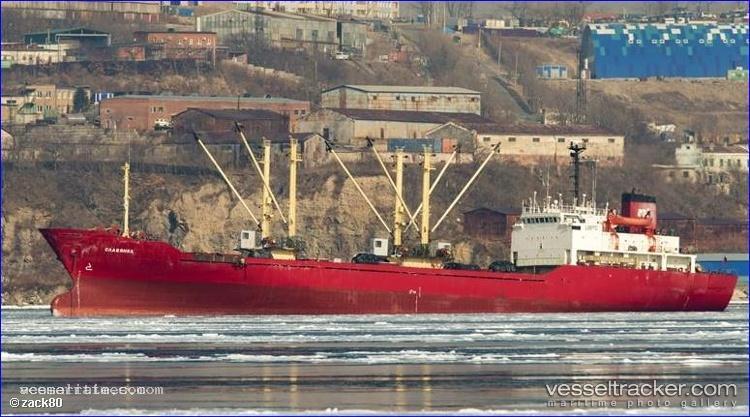 Slavyanka - Refrigerated Cargo Ship vessel registered in Russia