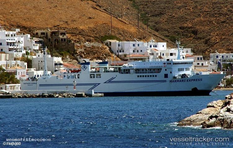 Marmari-Express - Passenger Ro Ro Cargo Ship vessel registered in Greece