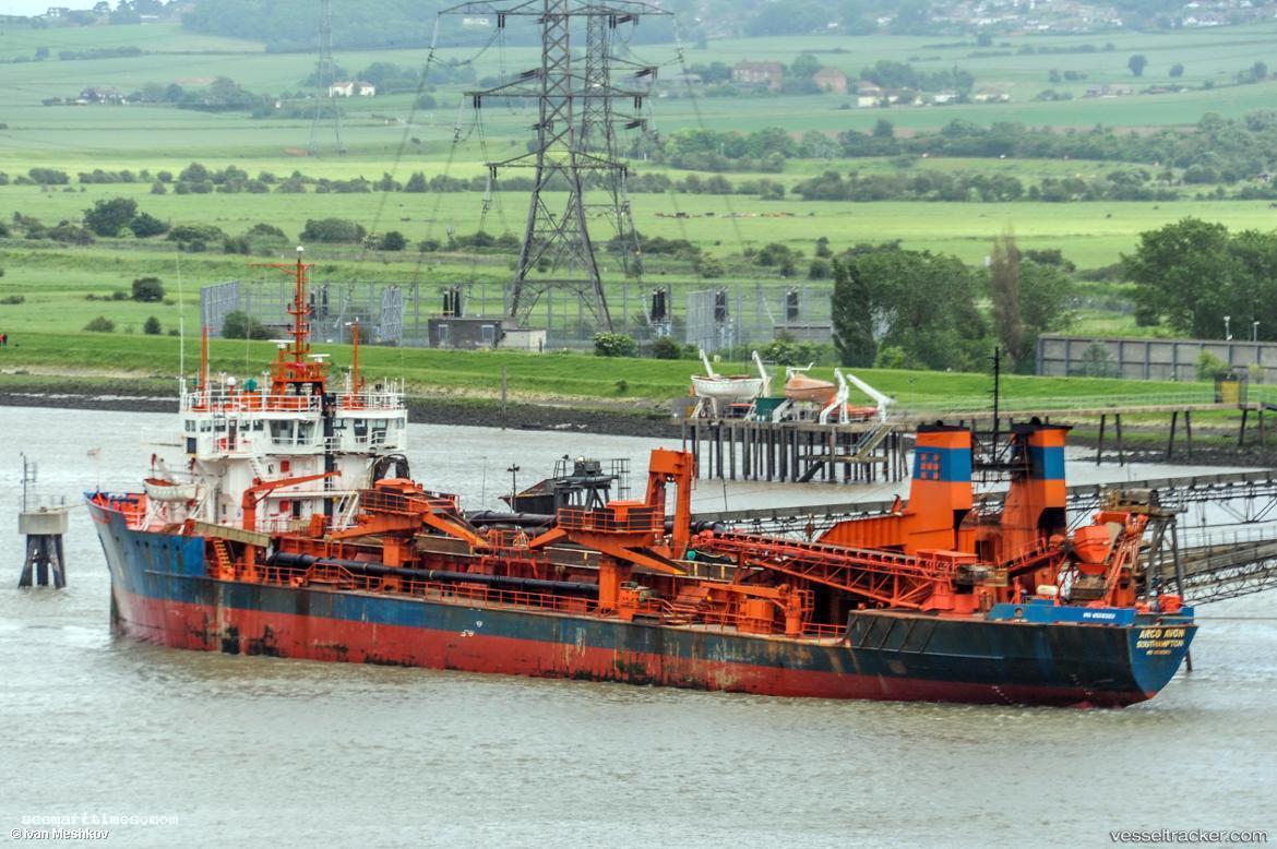 Arco-Avon - Hopper Dredger vessel registered in United Kingdom