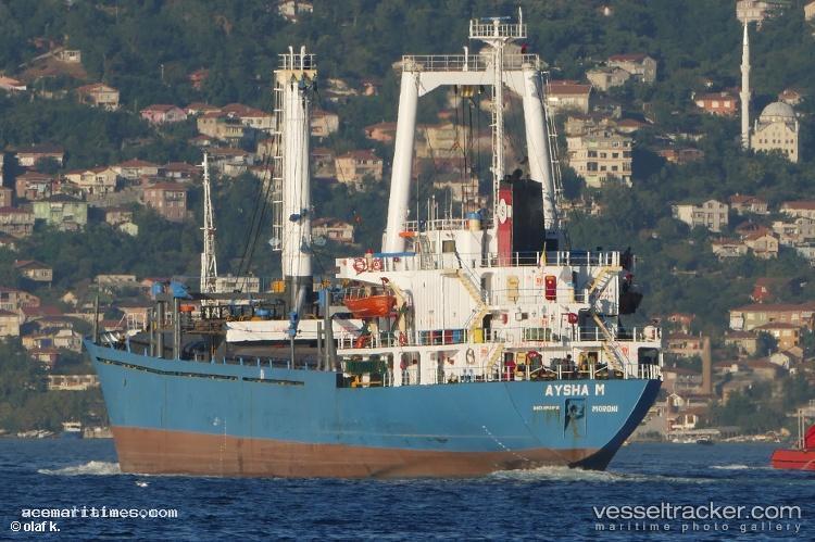 Aysha-M - General Cargo Ship vessel registered in Comoros