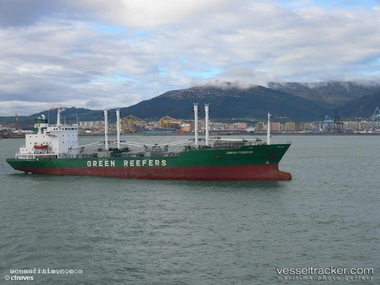Green-Tundra - Refrigerated Cargo Ship vessel registered in Russia