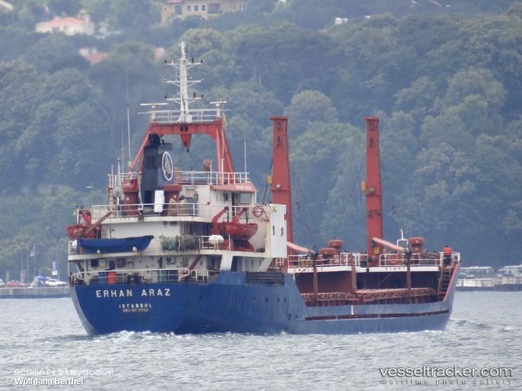 Erhan-Araz - General Cargo Ship vessel registered in Turkey
