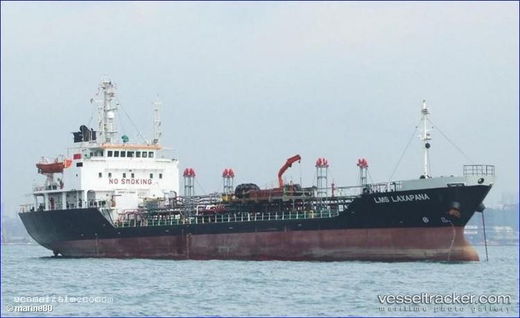 Lms-Laxapana - Oil Products Tanker vessel registered in Sri Lanka
