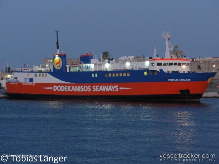 Panagia-Skiadeni - Passenger Ro Ro Cargo Ship vessel registered in Greece