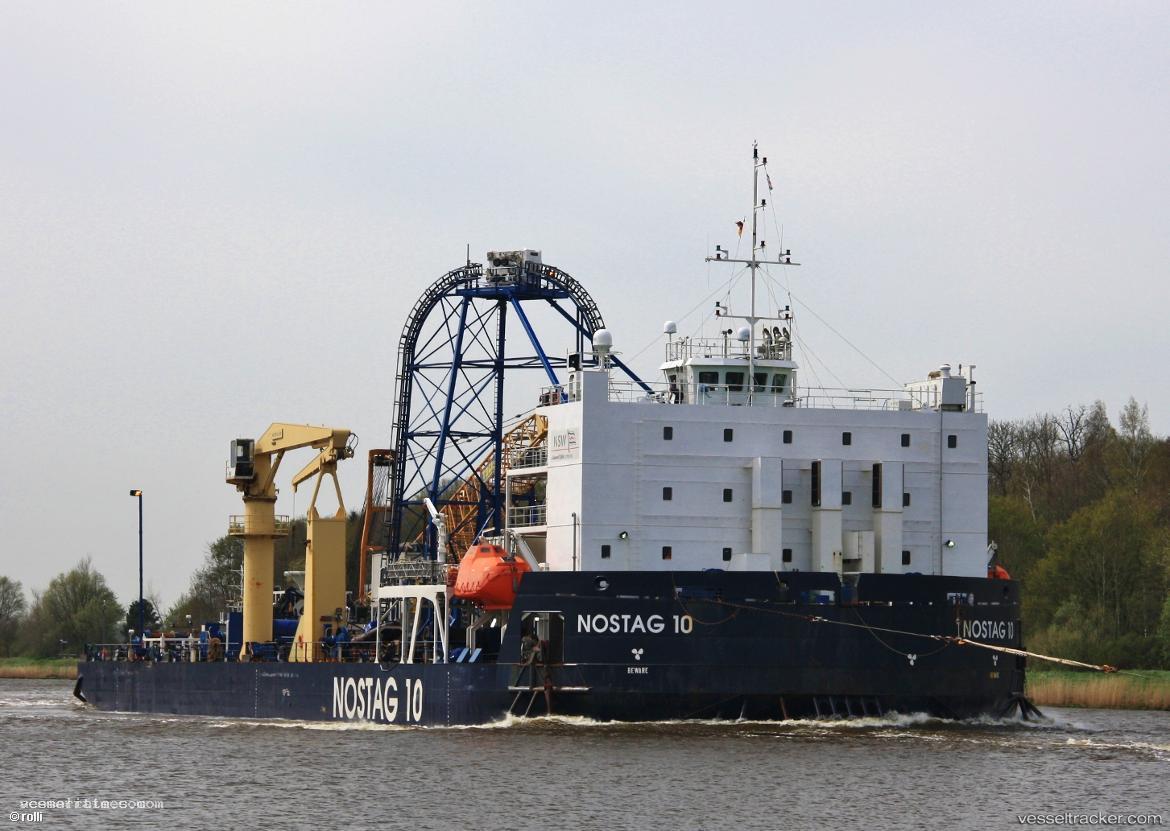 Nostag-10 - Cable Layer vessel registered in Indonesia