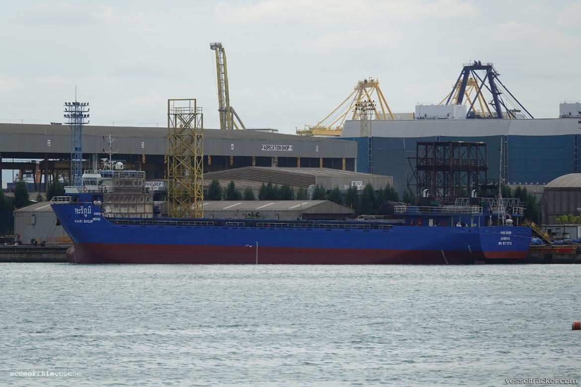 Hari-Bhum - Container Ship vessel registered in Thailand