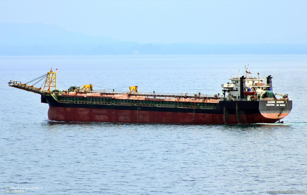 Zhong-Sheng-1 - Aggregates Carrier vessel registered in Sierra Leone