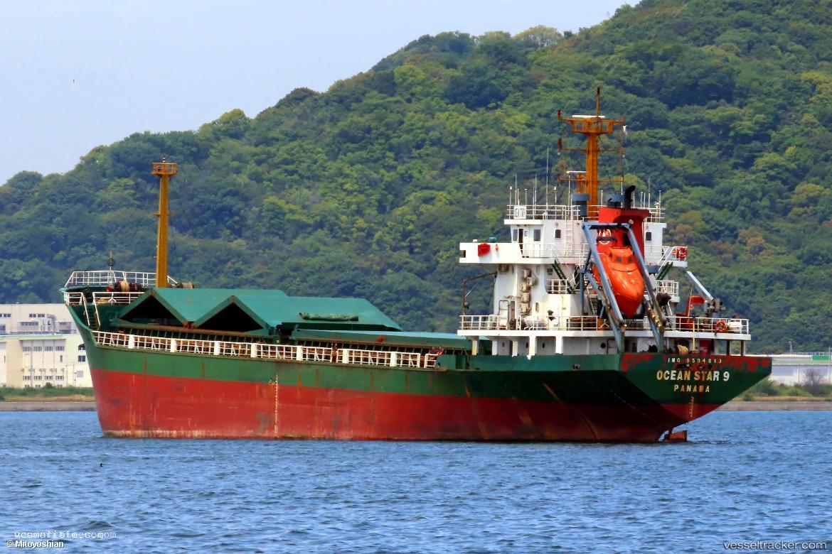 Ocean-Star-9 - General Cargo Ship vessel registered in Panama