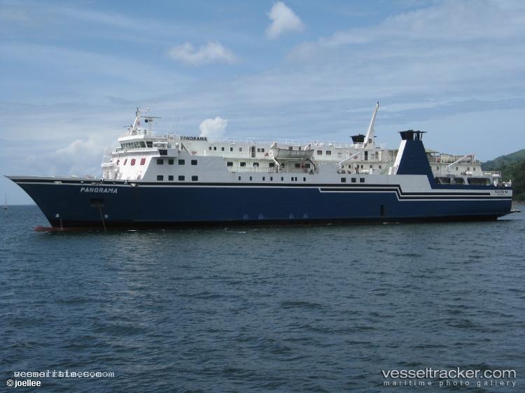 Panorama - Passenger Ro Ro Cargo Ship vessel registered in Greece