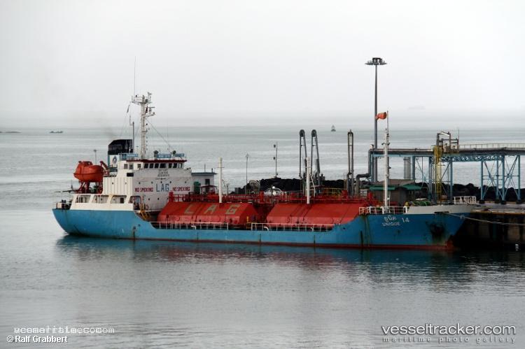 Unique14 - Lpg Tanker vessel registered in Thailand