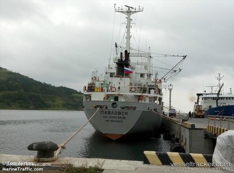 Pavlovsk - Refrigerated Cargo Ship vessel registered in Russia