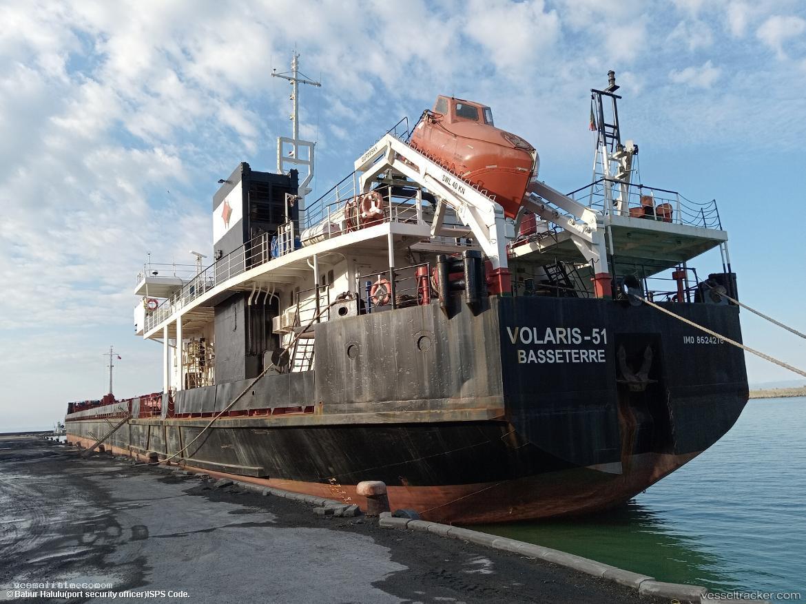 Volaris-51 - Multi Purpose Carrier vessel registered in Saint Kitts and Nevis