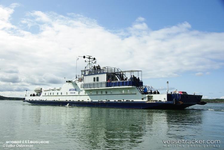 Antonia - Passenger Ro Ro Cargo Ship vessel registered in Finland
