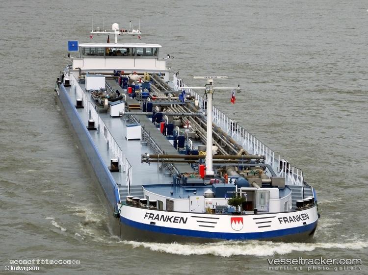 Franken - Oil And Chemical Tanker vessel registered in Germany
