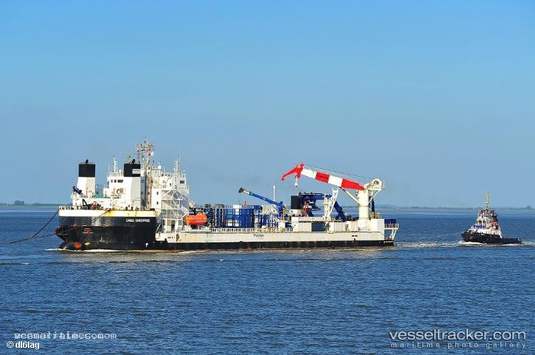 Prysmian-Cable-Enter - Cable Layer vessel registered in United Kingdom
