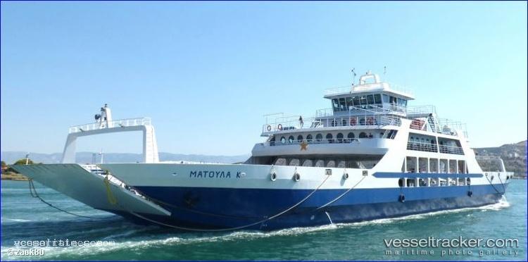 Matoula-K - Passenger Ro Ro Cargo Ship vessel registered in Greece