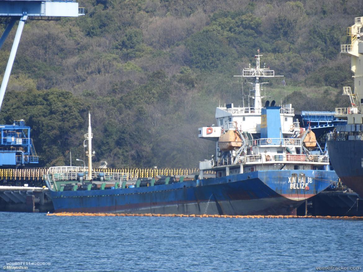 Xinhai-18 - General Cargo Ship vessel registered in Sao Tome and Principe