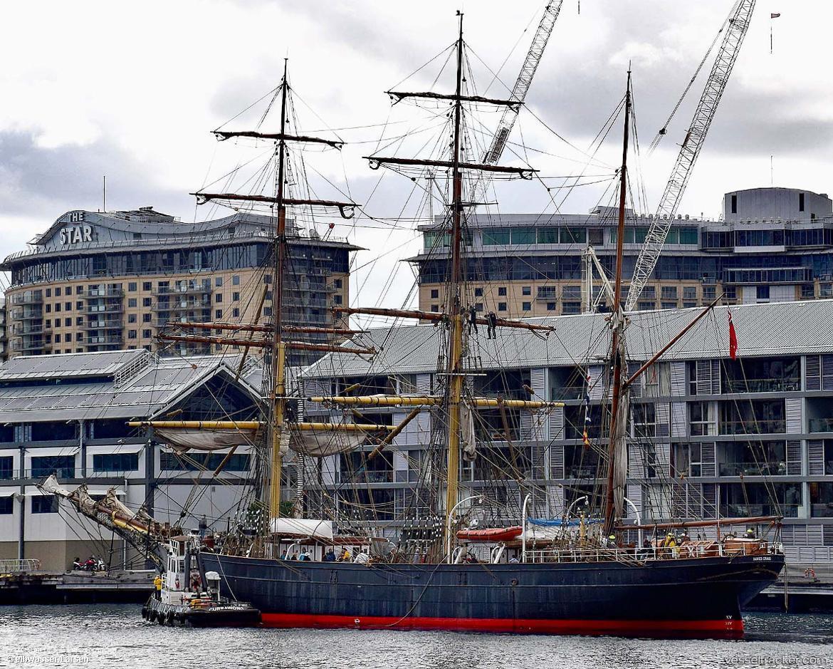 S.v.-James-Craig - Passenger Ship vessel registered in Australia