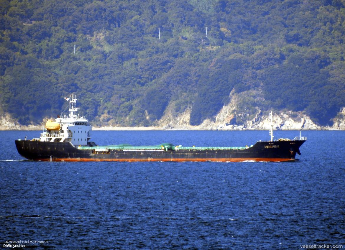 Midshine - General Cargo Ship vessel registered in Comoros