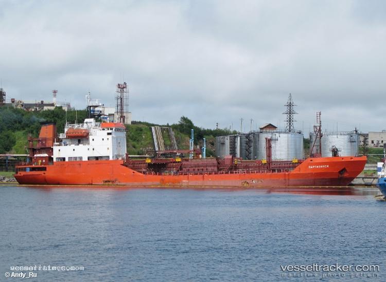 Partizansk - Oil Products Tanker vessel registered in Russia